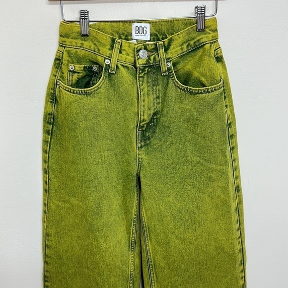 BDG High Rise Baggy Jeans‎ Green Size 25 - Picture 4 of 7